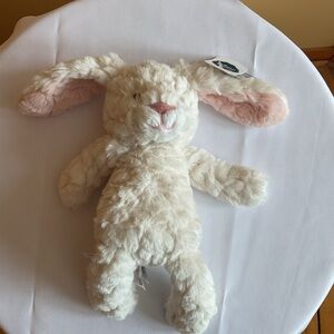 Mary Meyer Cream Plush Rabbit Toy. NWT